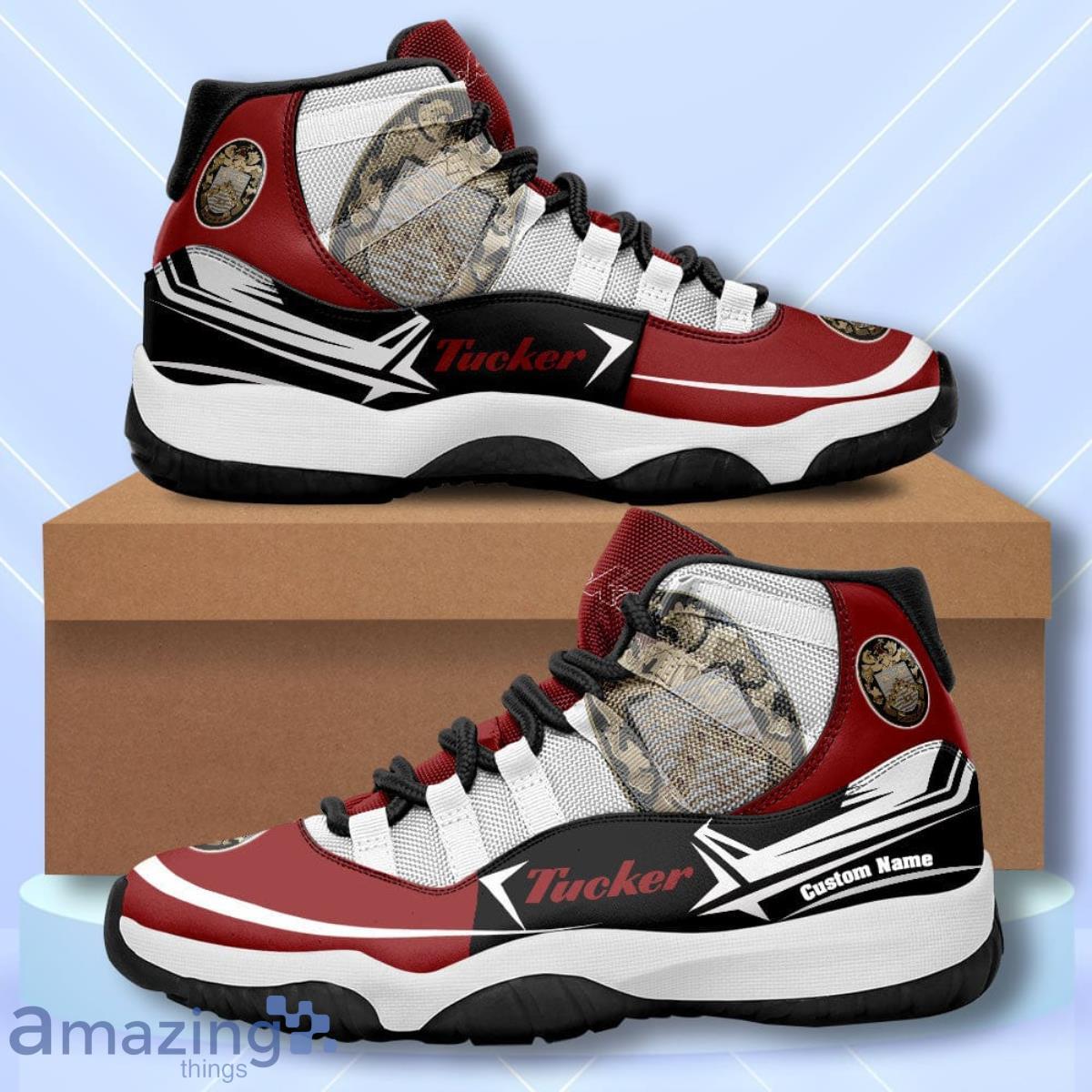 Tucker Custom Name Air Jordan 11 Sneakers Vintage Shoes Product Photo 1