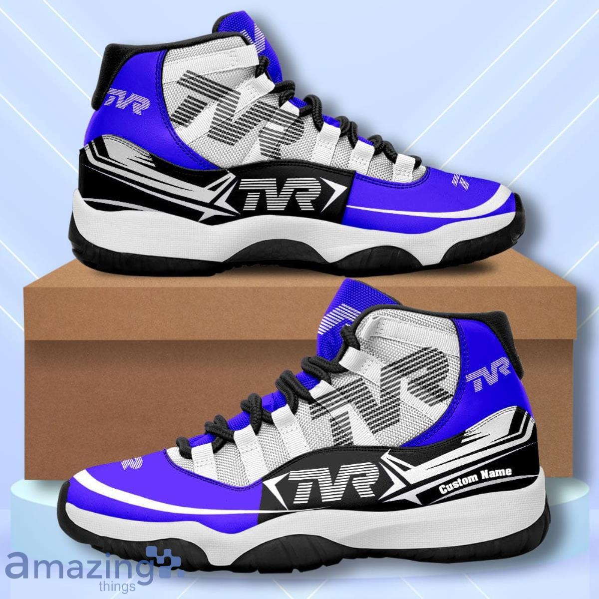 TVR Custom Name Air Jordan 11 Sneakers Vintage Shoes Product Photo 1