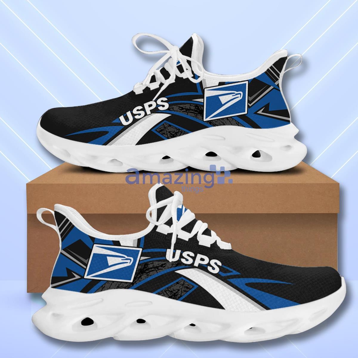 Usps Max Soul Sneakers Hot Shoes Style Gift For Men Women image Usps Max Soul Sneakers Hot Shoes Style Gift For Men Women Product Photo 2