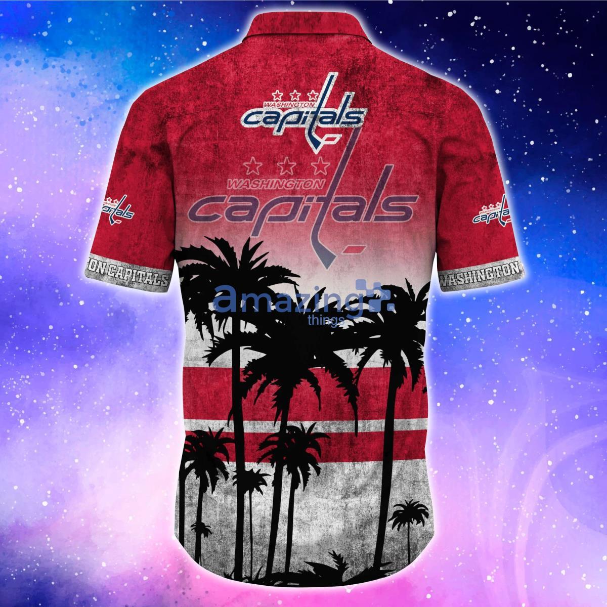 Washington Capitals Hawaiian Shirts, Beach Short