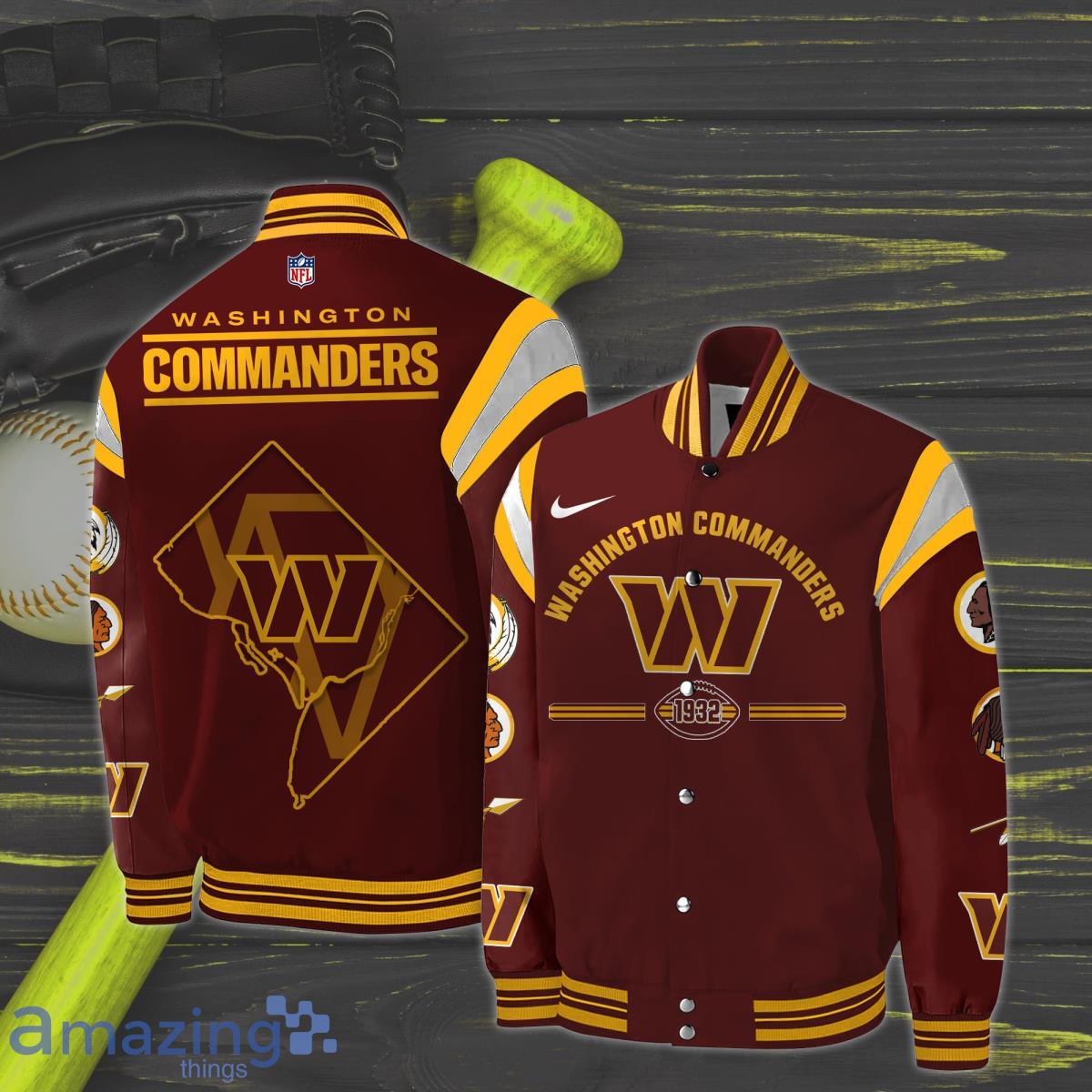 Washington Commanders NFL City Bomber Jacket