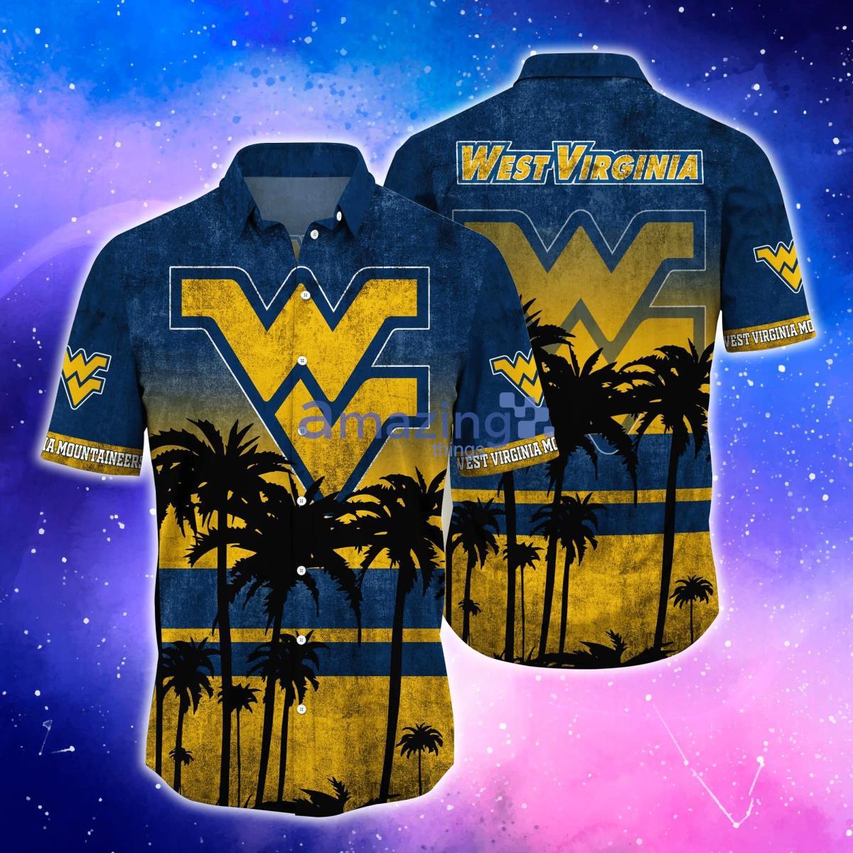 West Virginia Mountaineers Trending Hawaiian Shirt And Shorts For Fans Product Photo 1