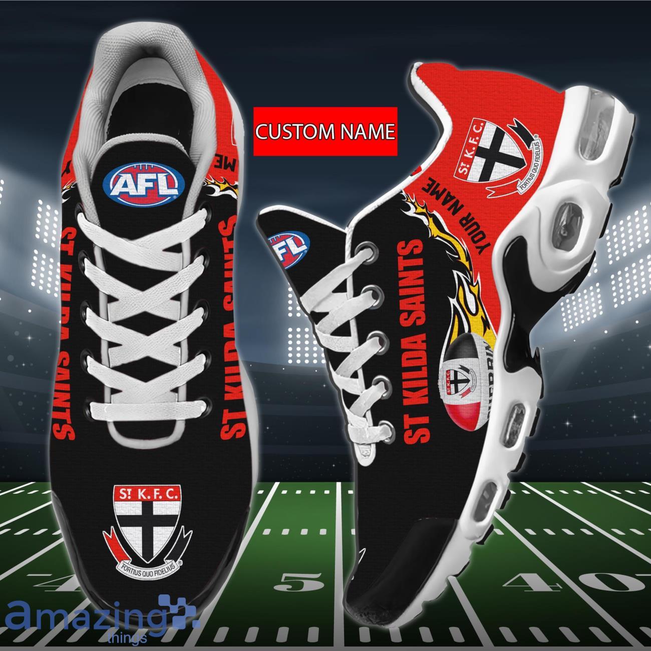 AFL St Kilda Saints Air Cushion Sports Shoes Custom Name Gift For Fans Product Photo 1