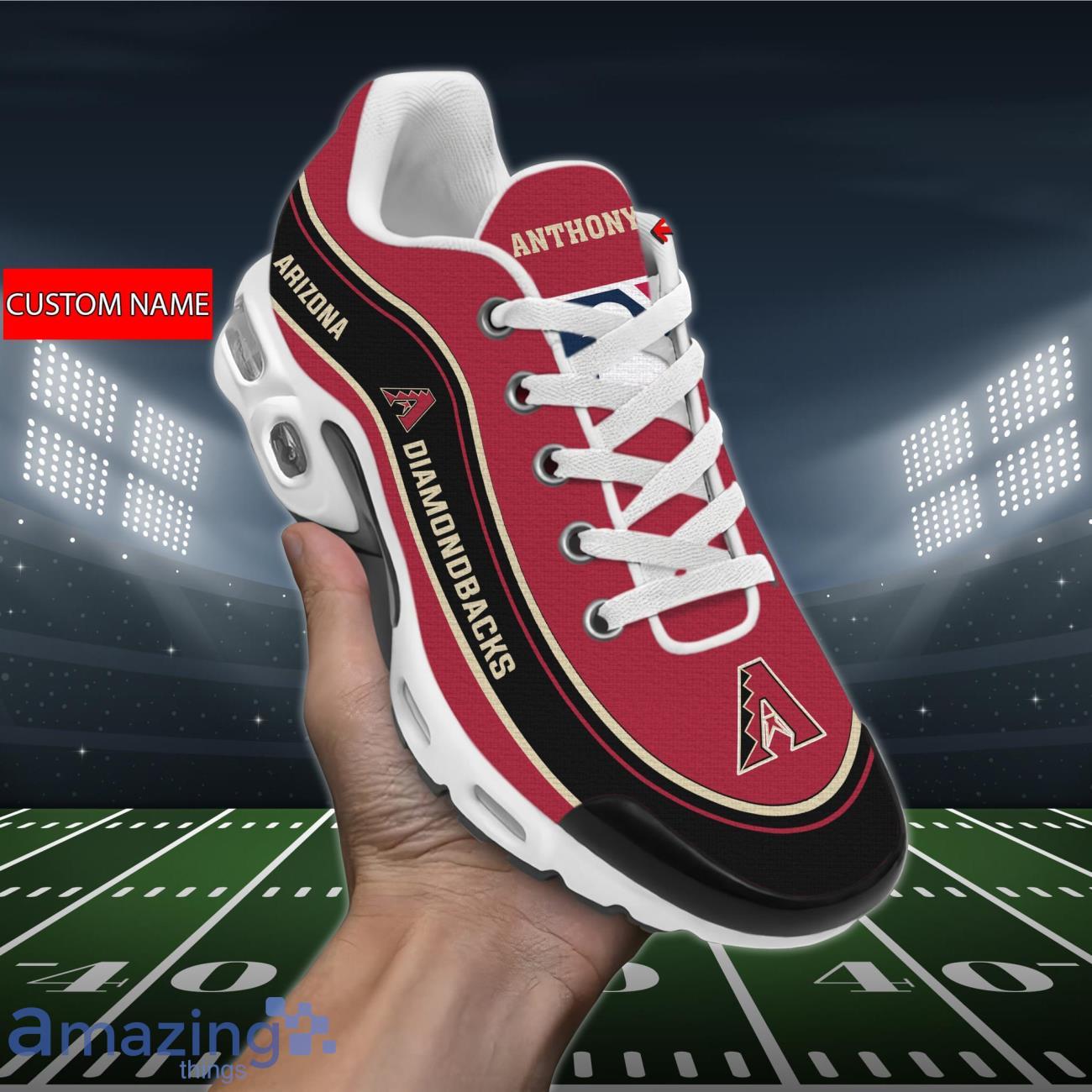 Arizona Diamondbacks MLB Air Cushion Sports Shoes Custom Name For Fans Product Photo 1