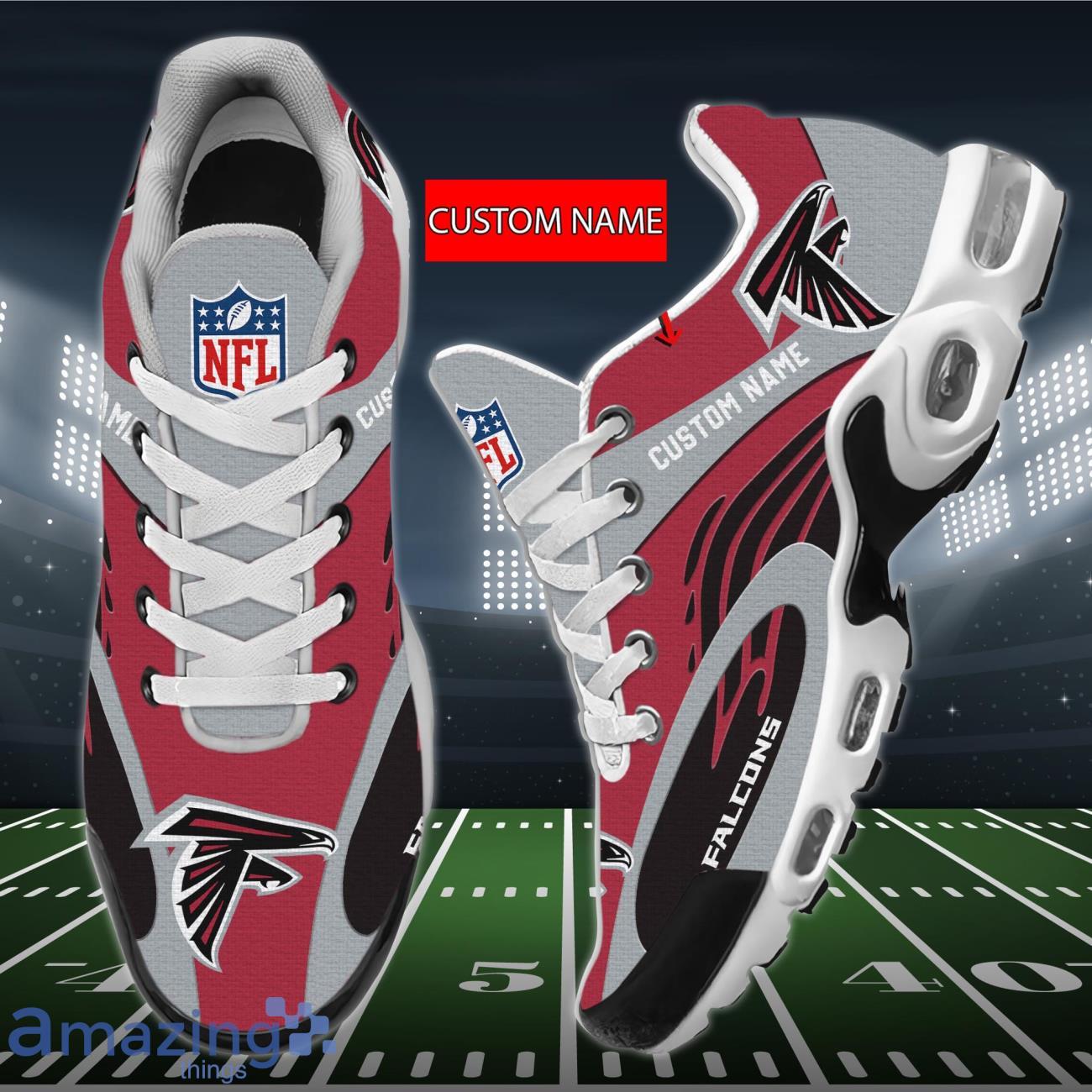 Atlanta Falcons Air Jordan 13 Sneakers Nfl Custom Sport Shoes