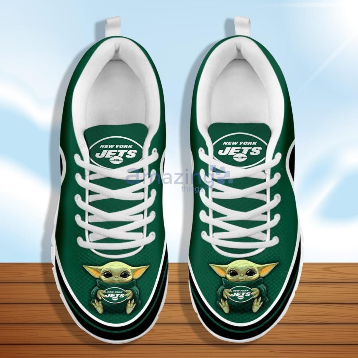 These New York Jets Nike running shoes are awesome