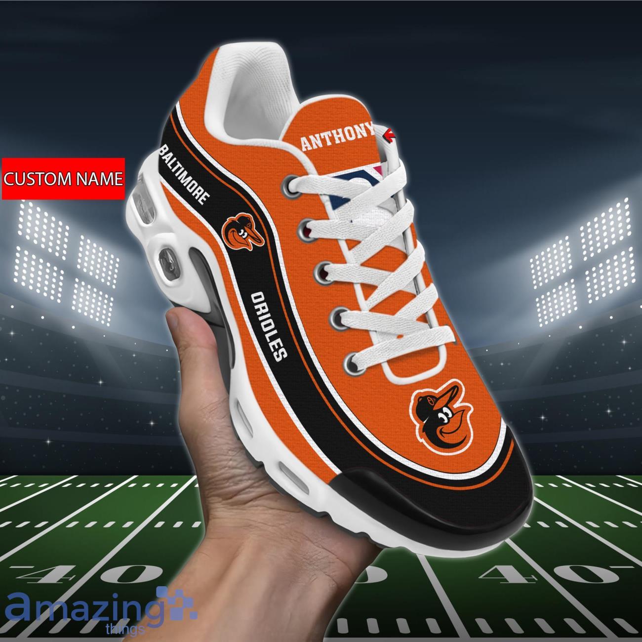 Baltimore Orioles MLB Air Cushion Sports Shoes Custom Name For Fans Product Photo 1