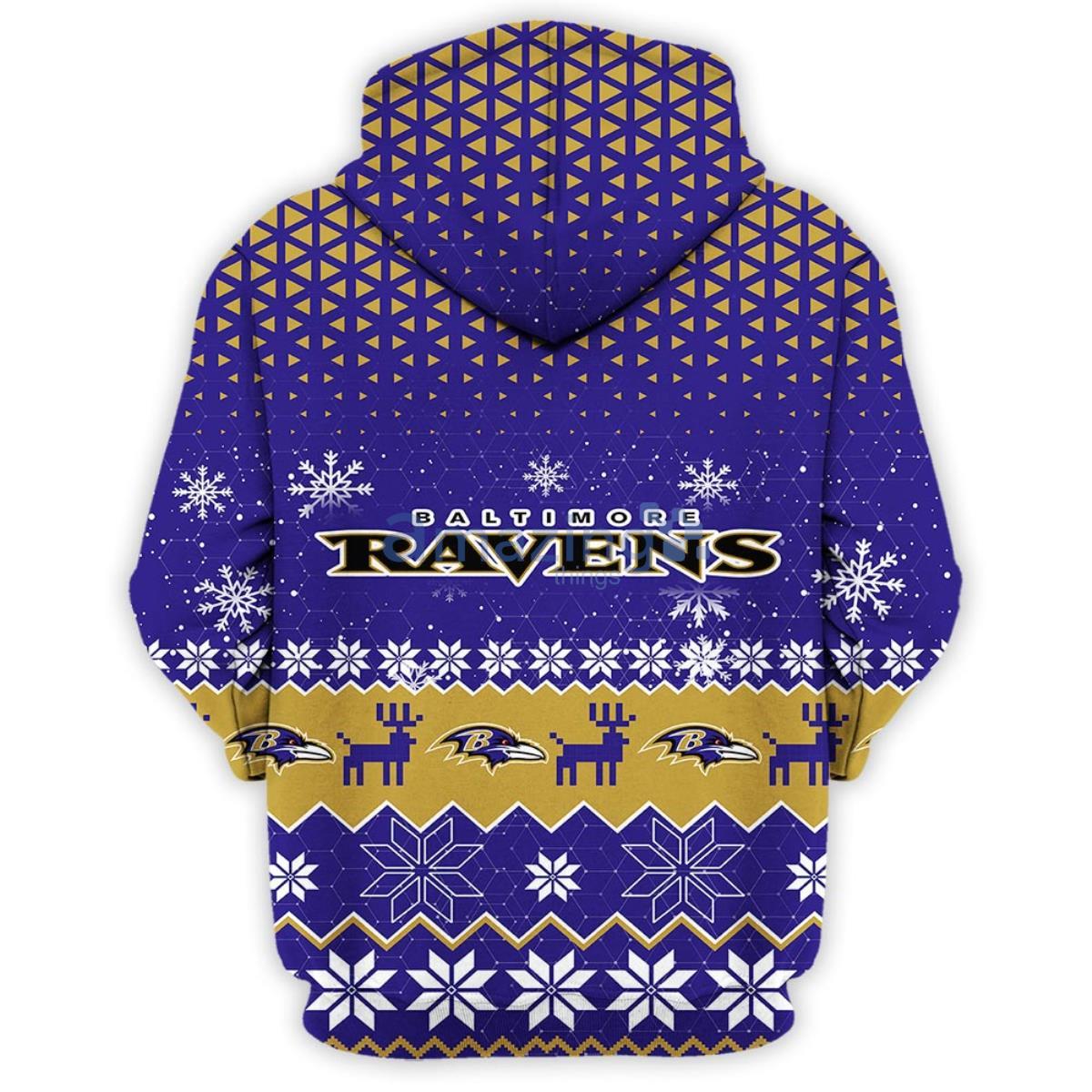 Baltimore Ravens Youth Team Logo Pullover Hoodie - Purple