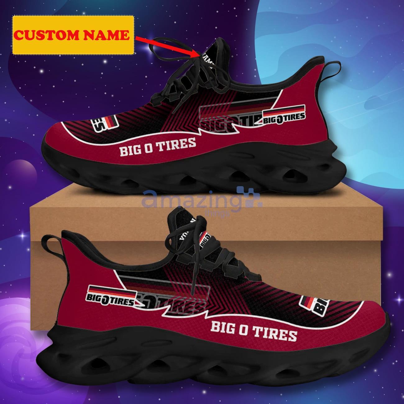 Big O Tires Personalized Max Soul Shoes Casual Sneakers Product Photo 1