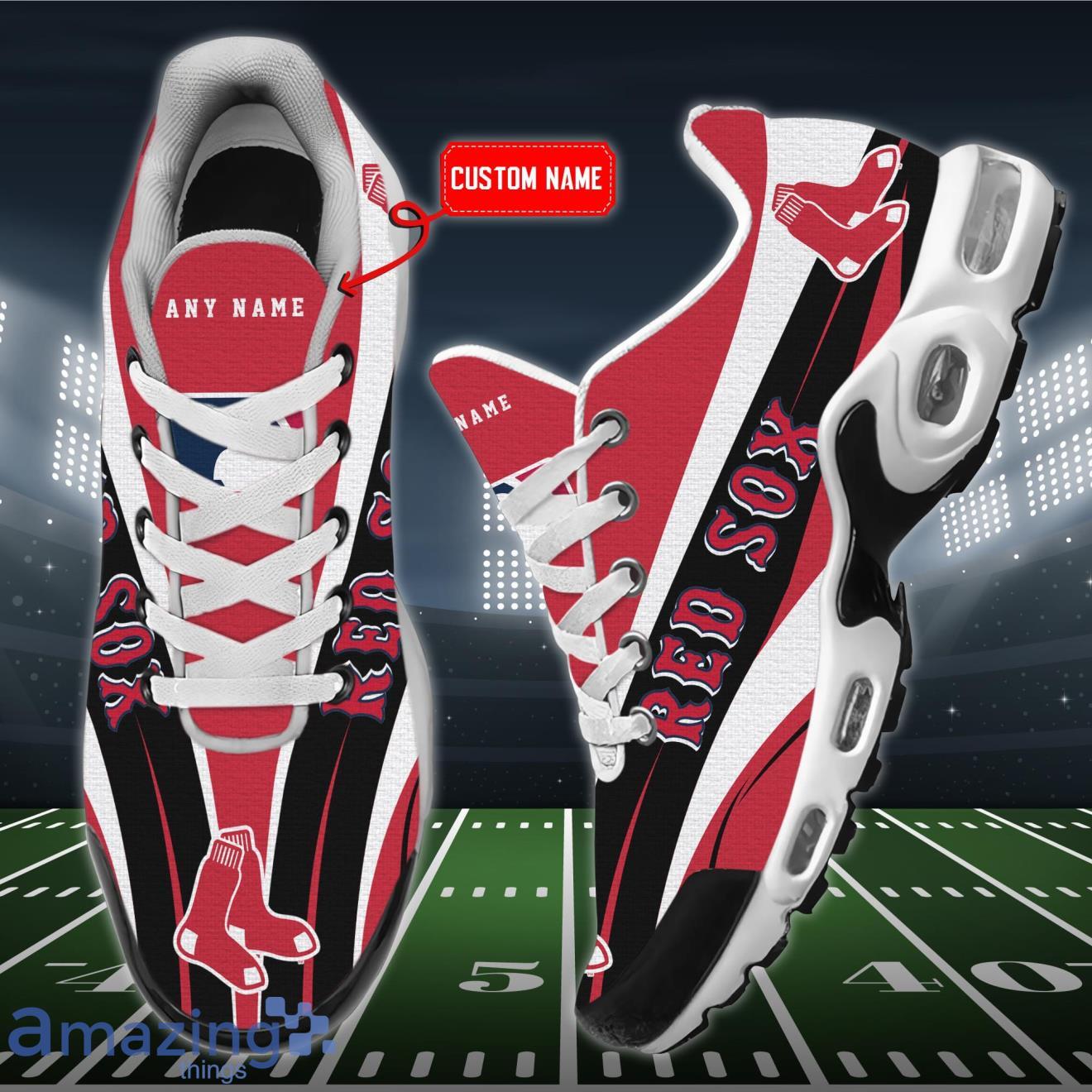 Boston Red Sox MLB Premium Air Cushion Sports Shoes Custom Name Cool For  Fans