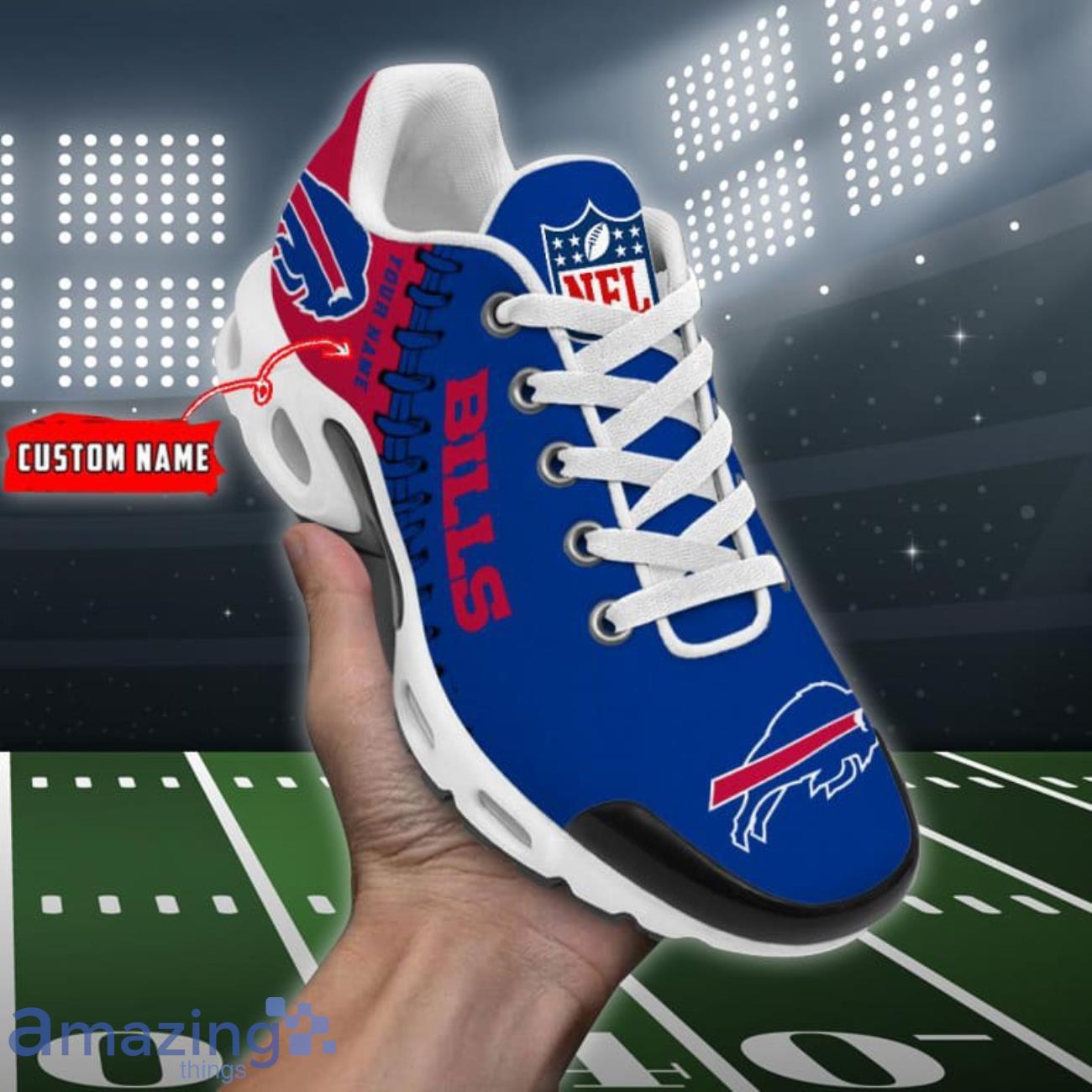 Buffalo Bills NFL Air Cushion Sports Shoes Custom Name For Men Women