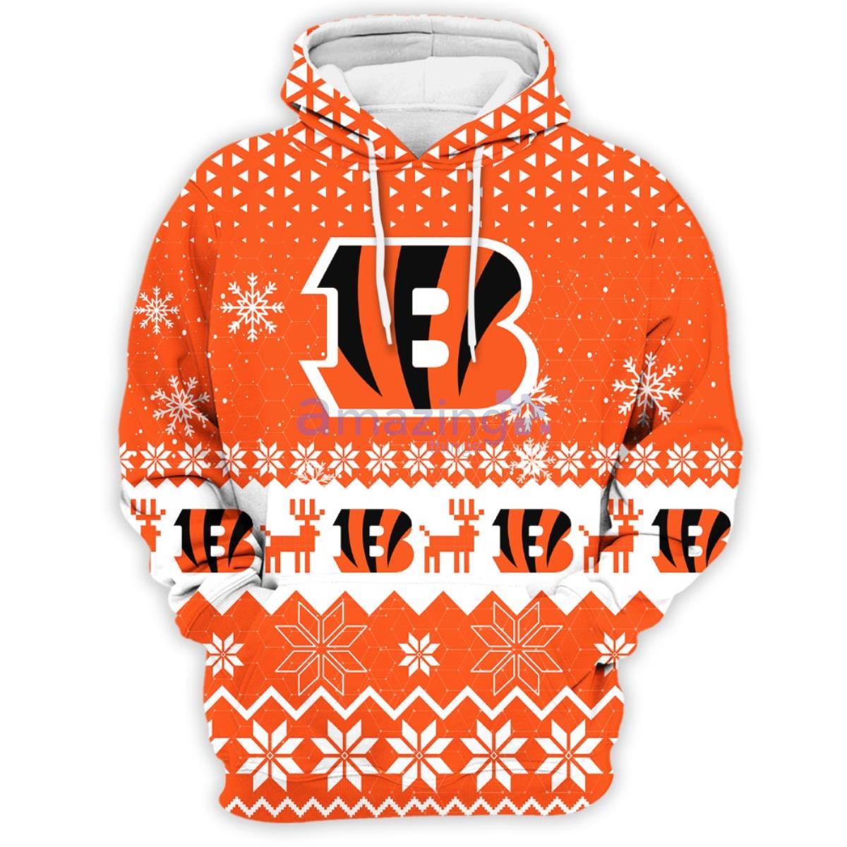 Cincinnati Bengals Sports 3D Pullover Hoodie