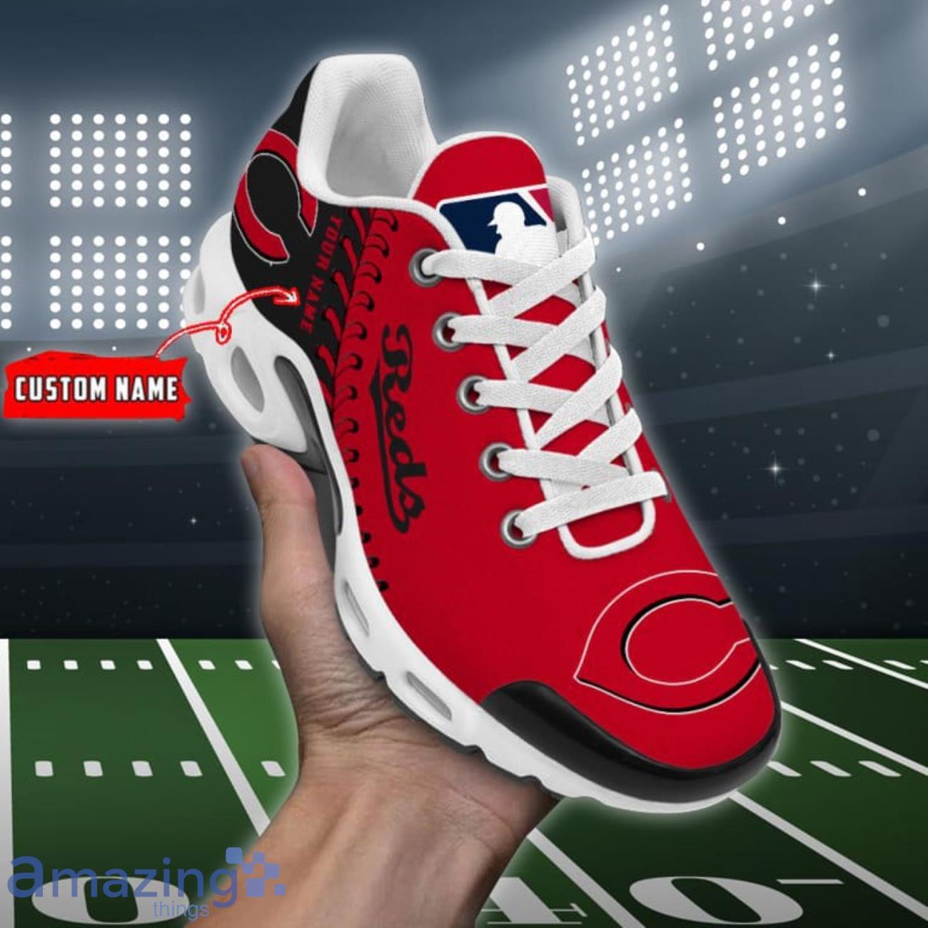 Cincinnati Reds Air Jordan 4 Sneakers Shoes For Men And Women