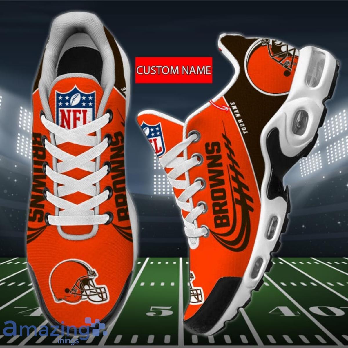 Cleveland Browns Football Air Mesh Running Shoes Sport Team For