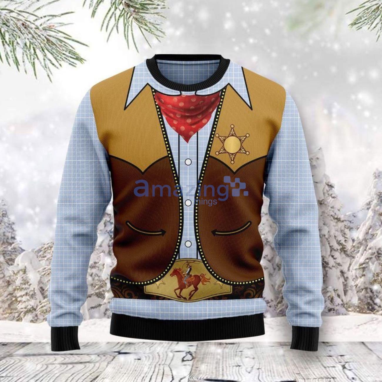 Ugly Cowboy Sweater 