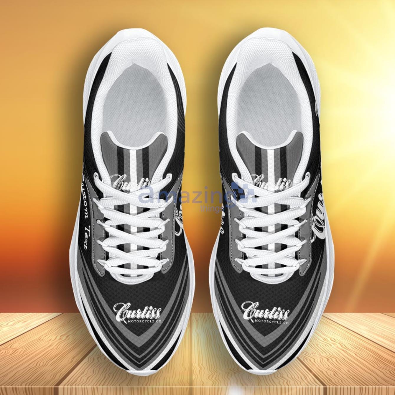 Curtiss Motorcycles Pegasus Custom Name Air Mesh Running Shoes For Men Women image Curtiss Motorcycles Pegasus Custom Name Air Mesh Running Shoes For Men Women Product Photo 2