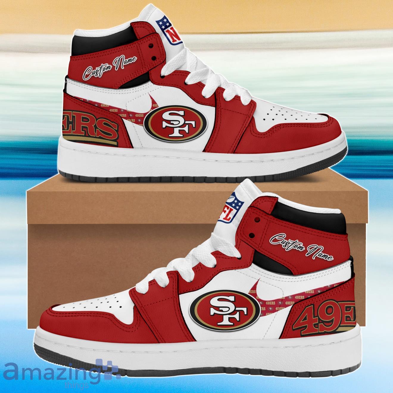 Custom Name SF49 City Sneaker Air Jordan Hightop For Fans