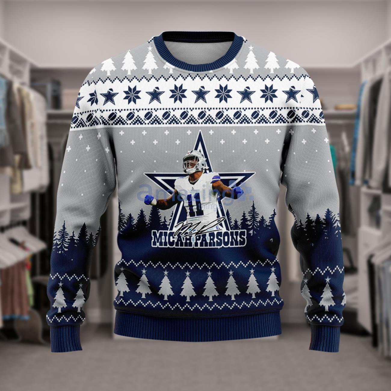dallas cowboys ugly sweater light up