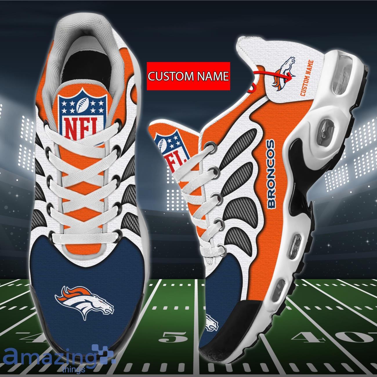 Denver Broncos Fan Slippers for sale