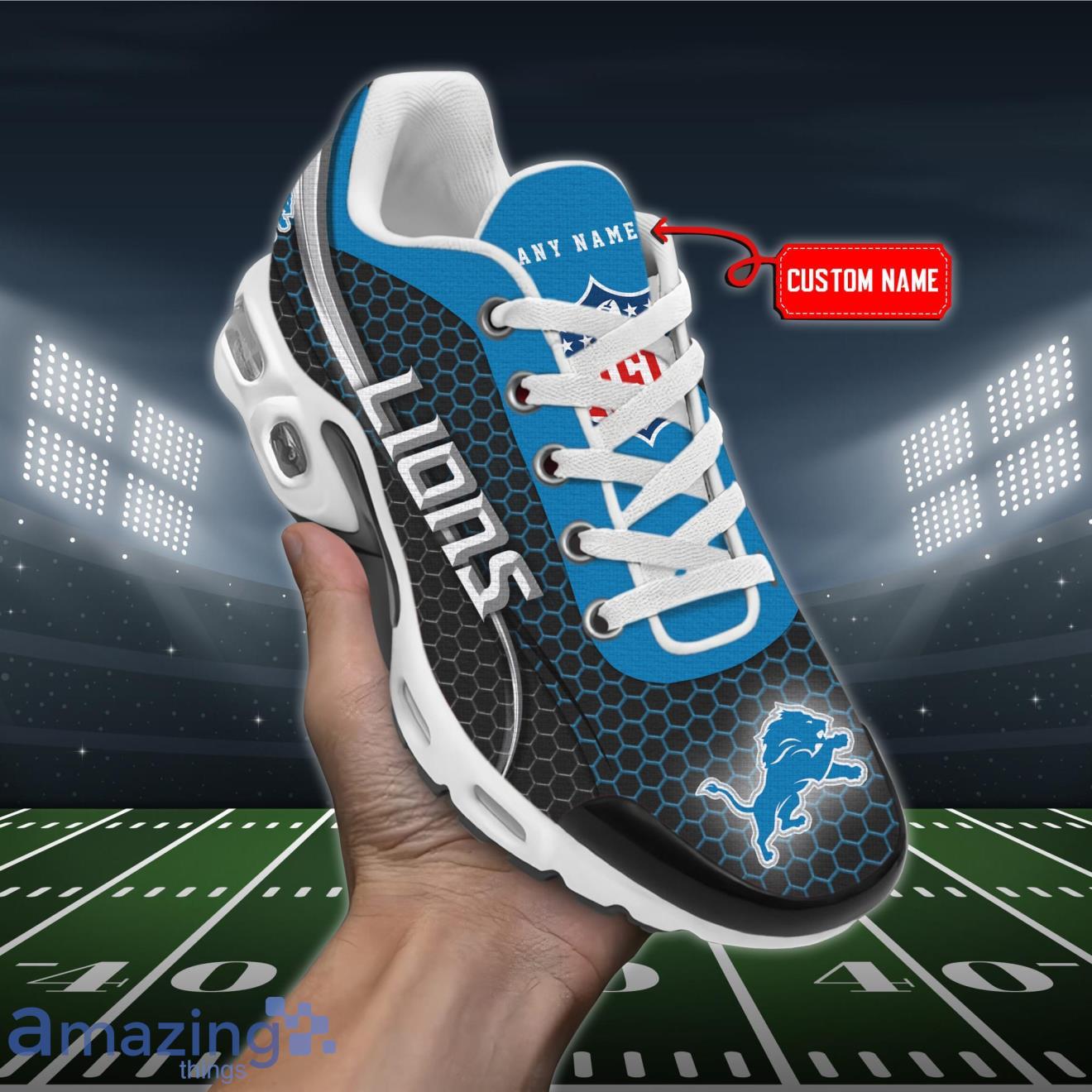 Dallas Cowboys NFL Air Cushion Sports Shoes Custom Name Men Women