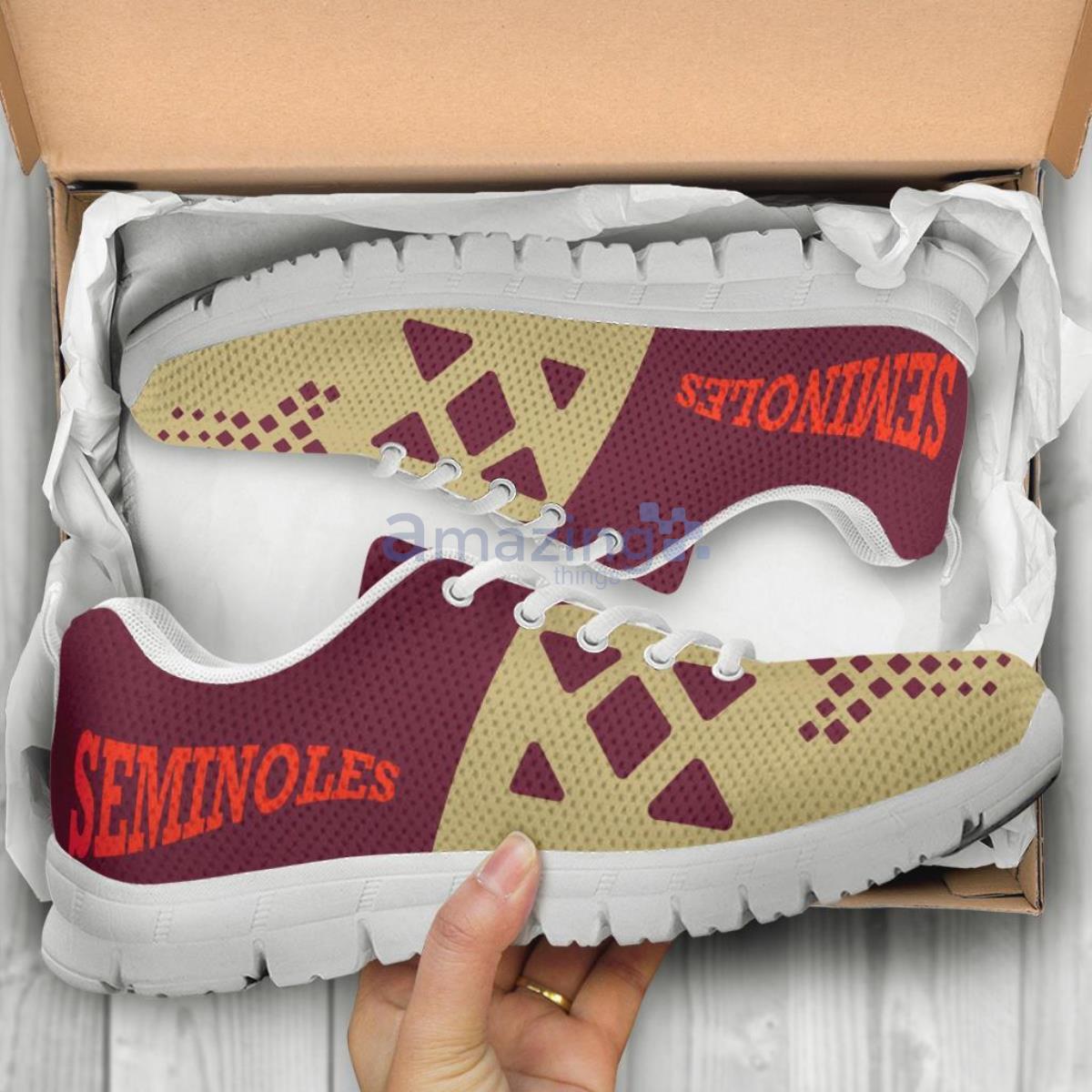 Florida State Seminoles Casual Sneakers For Sport Fans image Florida State Seminoles Casual Sneakers For Sport Fans Product Photo 2