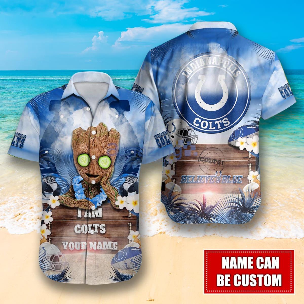 Indianapolis Colts US Flag Pattern Hawaiian Shirt, NFL Gifts for Fans - The  Clothes You'll Ever Need