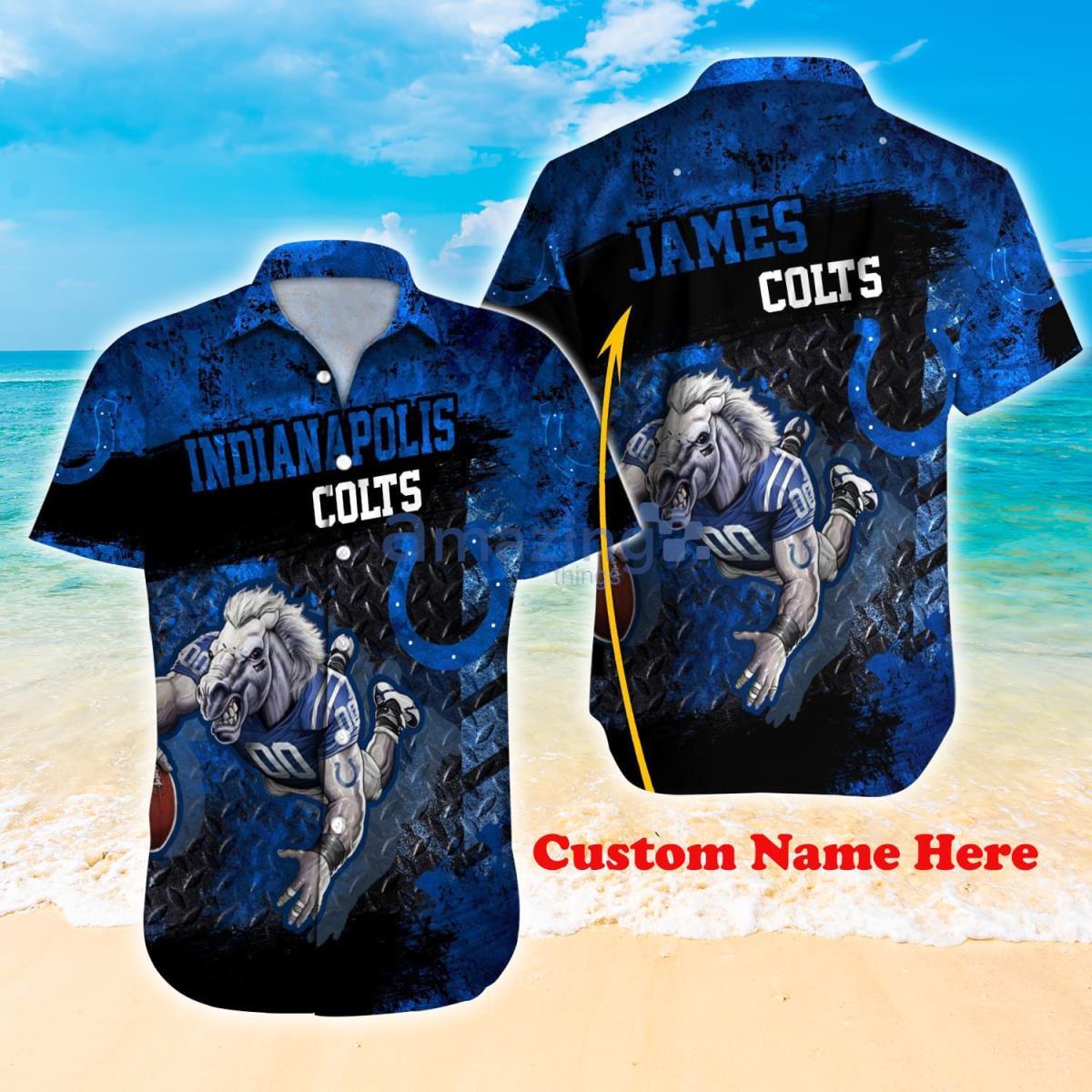 Indianapolis Colts NFL Pesonalized Hawaiian Shirt Best Style For Fans Product Photo 1