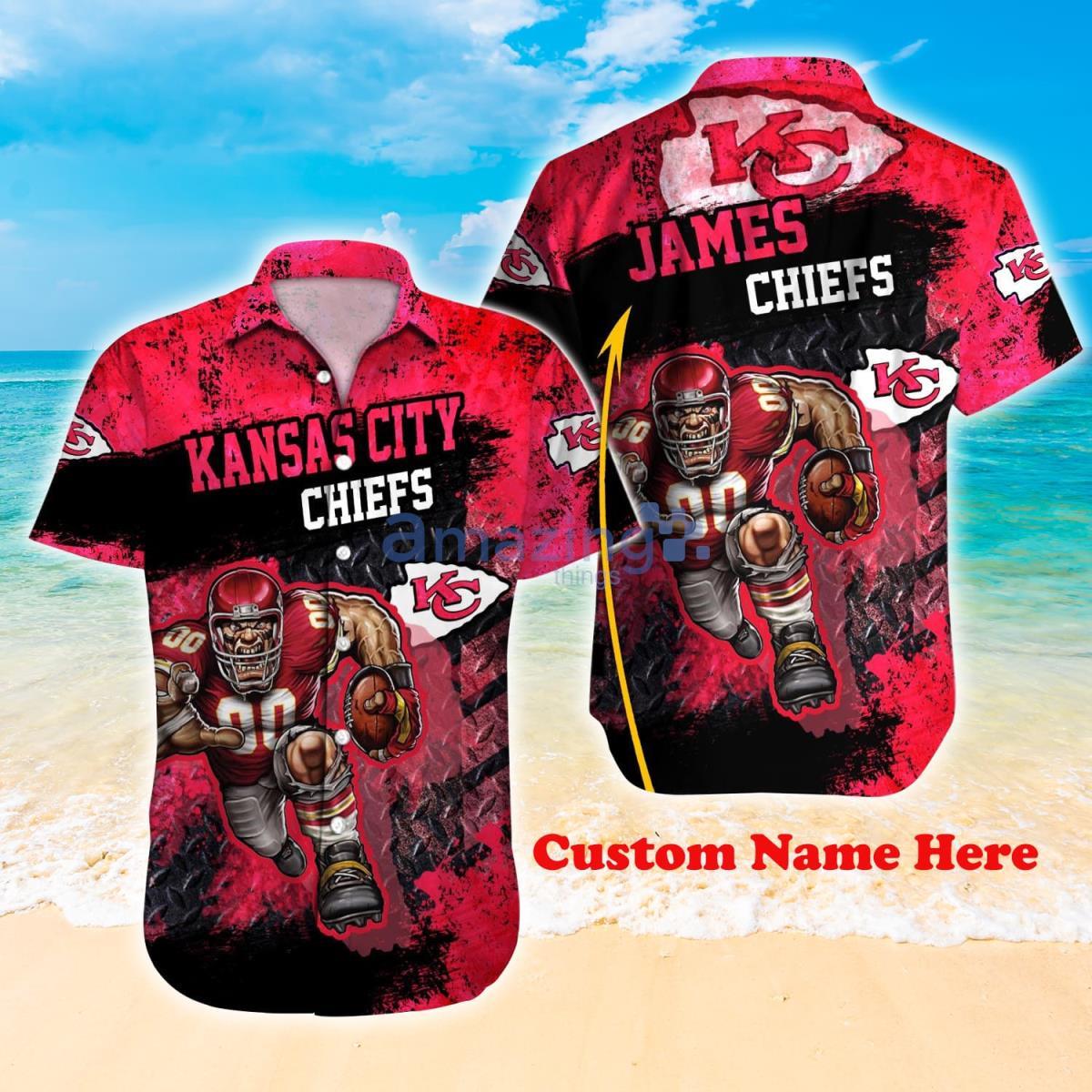 Kansas City Chiefs NFL Pesonalized Hawaiian Shirt Best Style For Fans Product Photo 1 Kansas City Chiefs NFL Pesonalized Hawaiian Shirt Best Style For Fans Product Photo 1