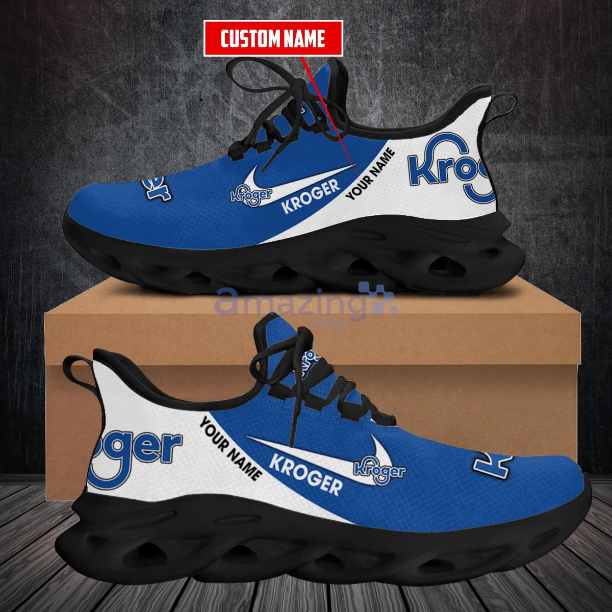 Kroger Max Soul Shoes Casual Custom Name Sneakers Product Photo 1