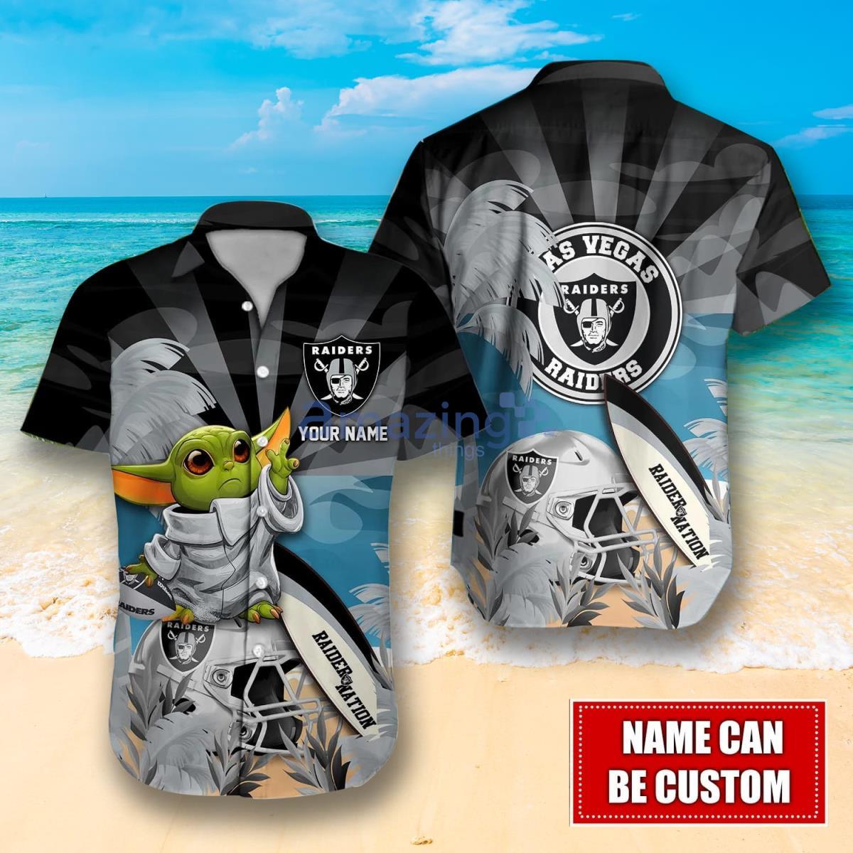 Las Vegas Raiders NFL Personalized Hawaiian Shirt For Fans