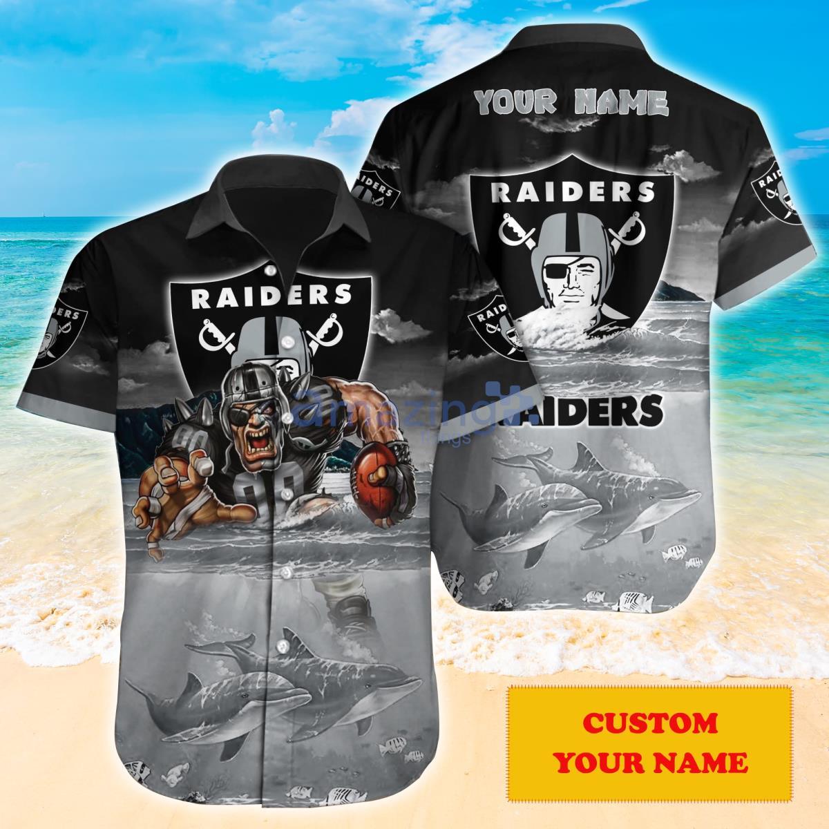 Las Vegas Raiders NFL Custom Name And Number Skull Halloween Gift