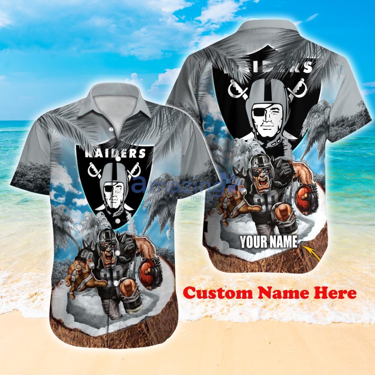 Custom Raiders Hawaiian Shirt For Men New Style 