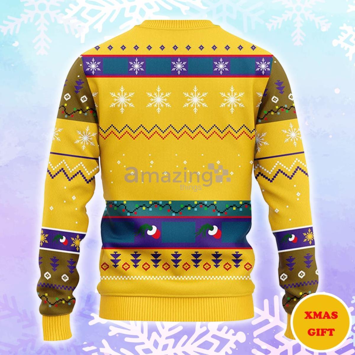 Miami Dolphins Grinch Christmas AOP Sweater