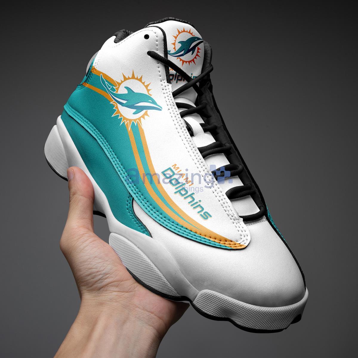 Miami Dolphins Air Jordan 13 Sneaker, Dolphins Football Shoes