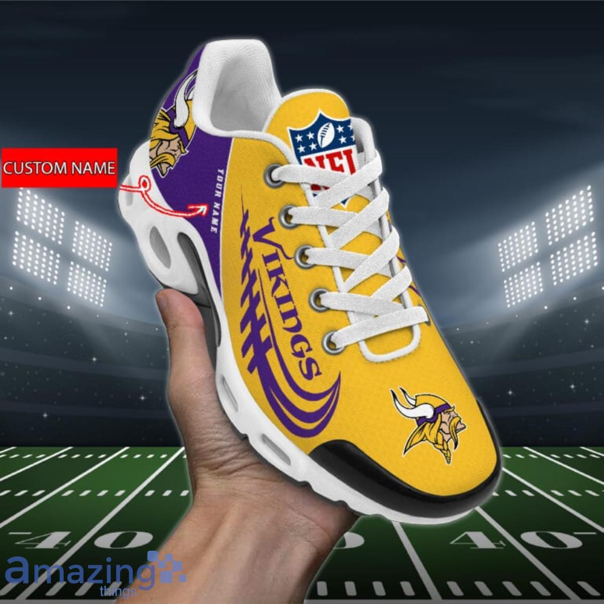 Minnesota Vikings Shoes Custom High Top Sneakers