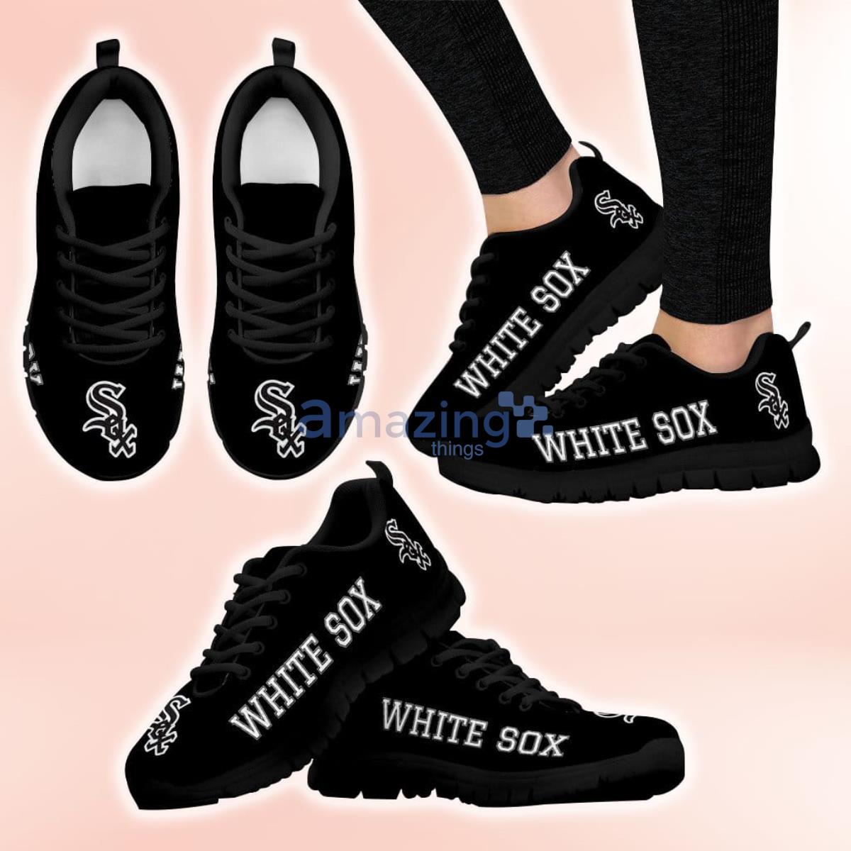 MLB Chicago White Sox Casual Sneakers For Sport Fans Product Photo 1 MLB Chicago White Sox Casual Sneakers For Sport Fans Product Photo 1