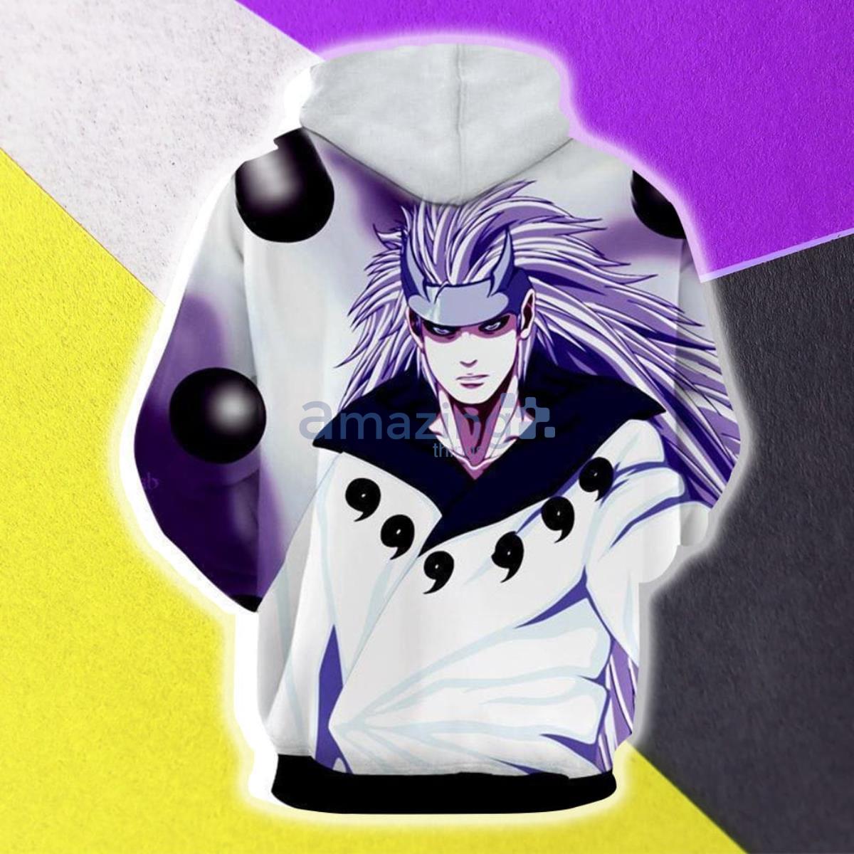 Naruto 3D Hoodie Madara Pullover 3D Hoodie image Naruto 3D Hoodie Madara Pullover 3D Hoodie Product Photo 2