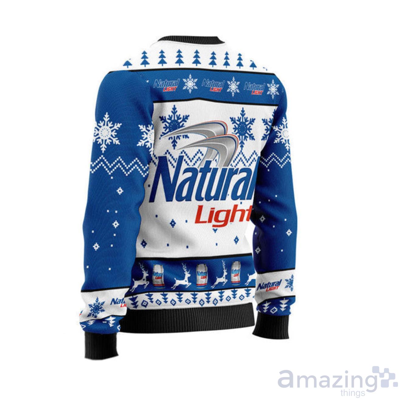 Natural Light Ugly Christmas Sweater image Natural Light Ugly Christmas Sweater Product Photo 2