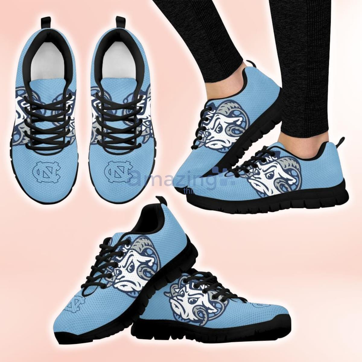 NCAA North Carolina Tar Heels Casual Sneakers For Men Women Fans Product Photo 1 NCAA North Carolina Tar Heels Casual Sneakers For Men Women Fans Product Photo 1