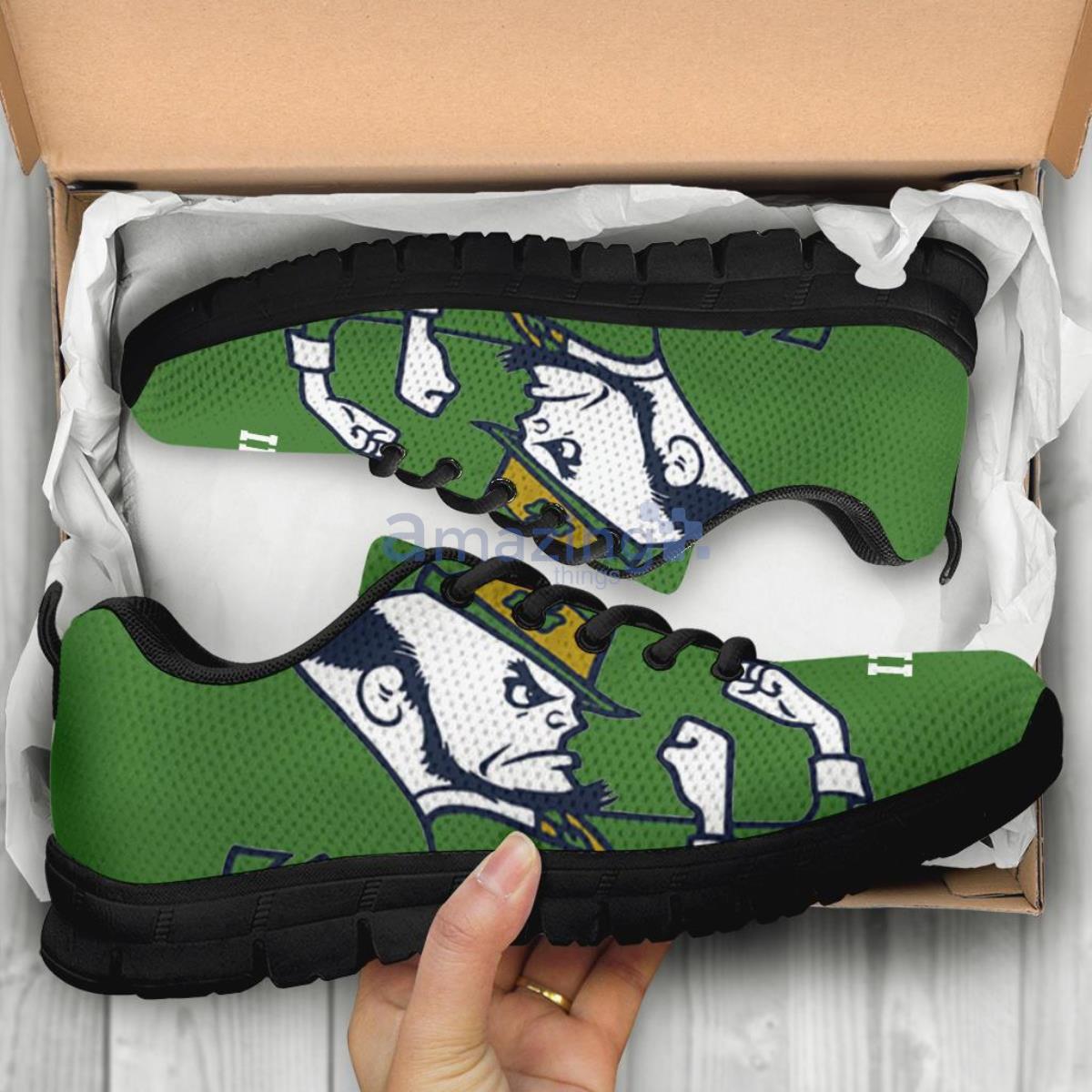 NCAA Notre Dame Fighting Irish Casual Sneakers For Sport Fans image NCAA Notre Dame Fighting Irish Casual Sneakers For Sport Fans Product Photo 2
