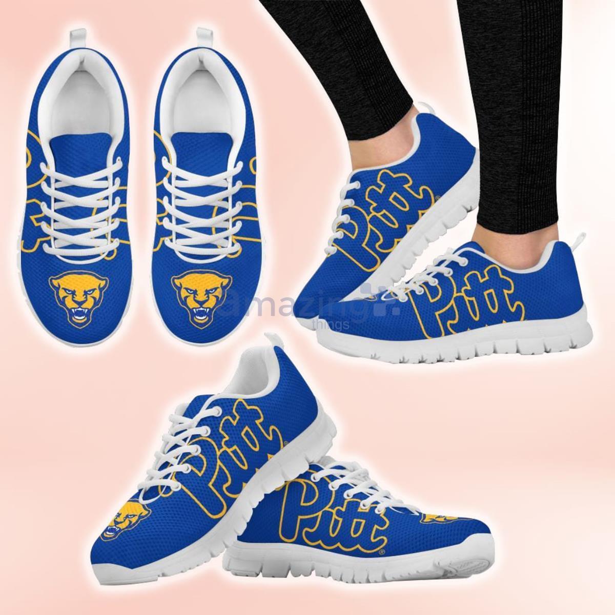 NCAA Pittsburgh Panthers Casual Sneakers For Men Women Fans image NCAA Pittsburgh Panthers Casual Sneakers For Men Women Fans Product Photo 4