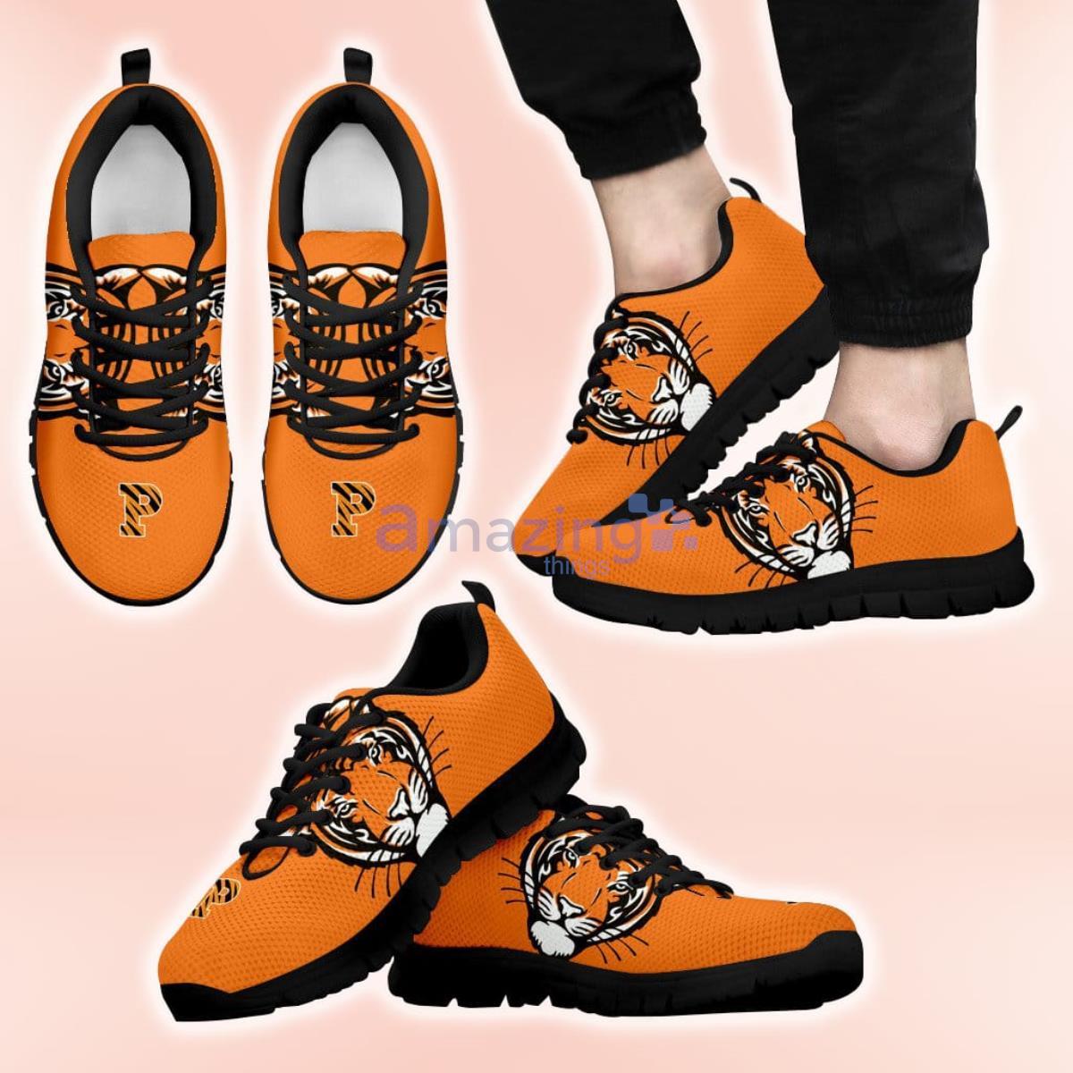 NCAA Princeton Tigers Casual Sneakers For Sport Fans Product Photo 1