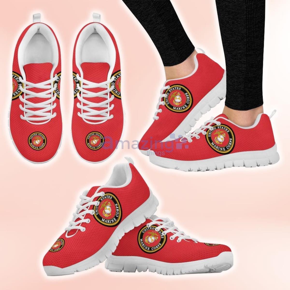NCAA United States Marine Corps Casual Sneakers For Sport Fans image NCAA United States Marine Corps Casual Sneakers For Sport Fans Product Photo 3