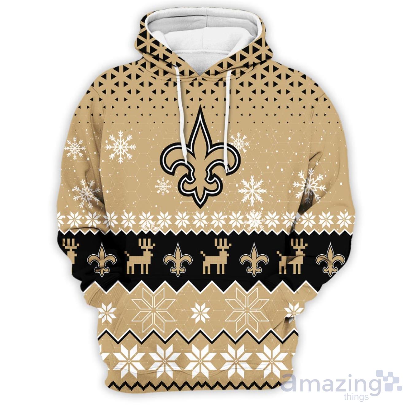 New Orleans Saints Sports 3D Hoodie Christmas Sweater