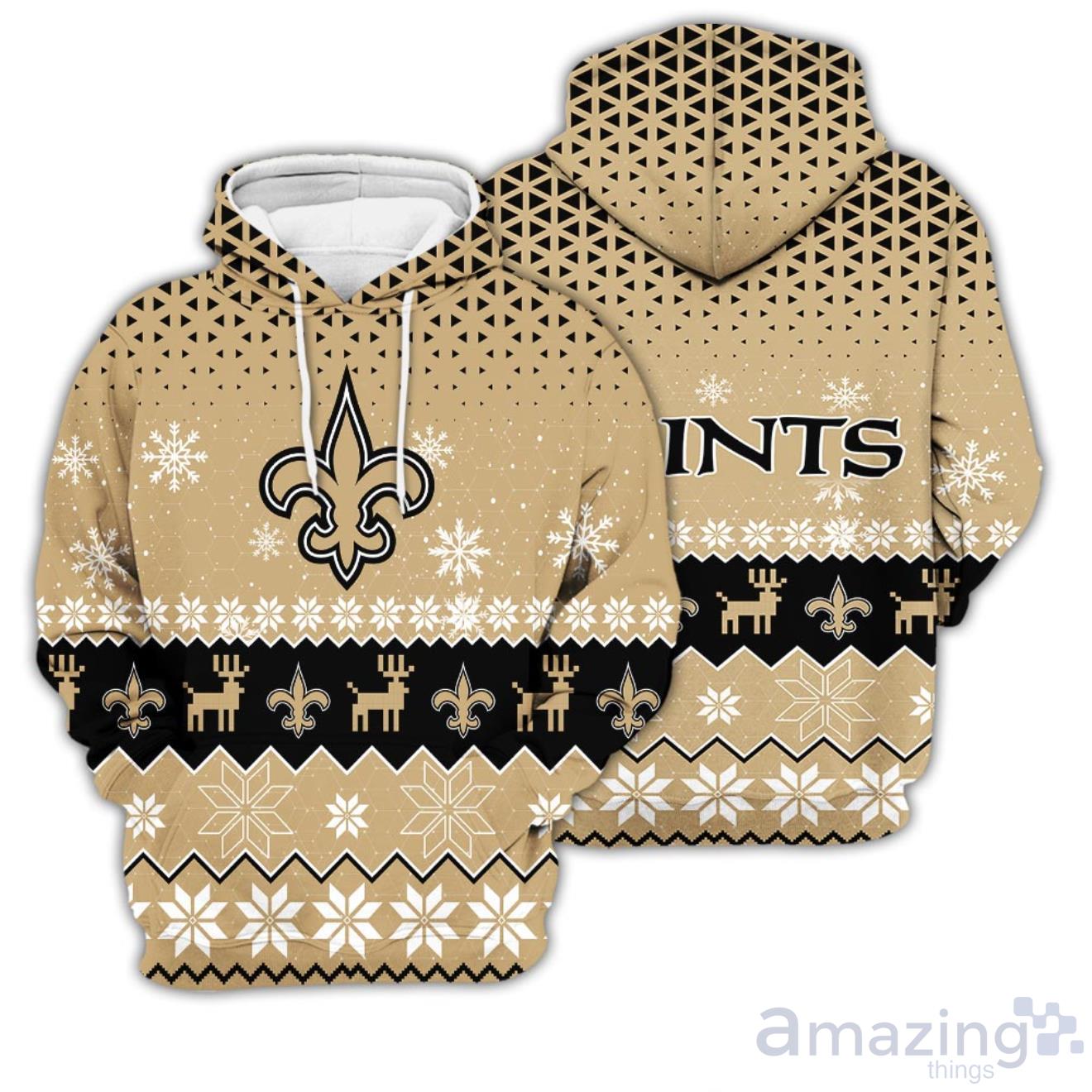 New Orleans Saints NFL American Football Team Cardigan Style 3D