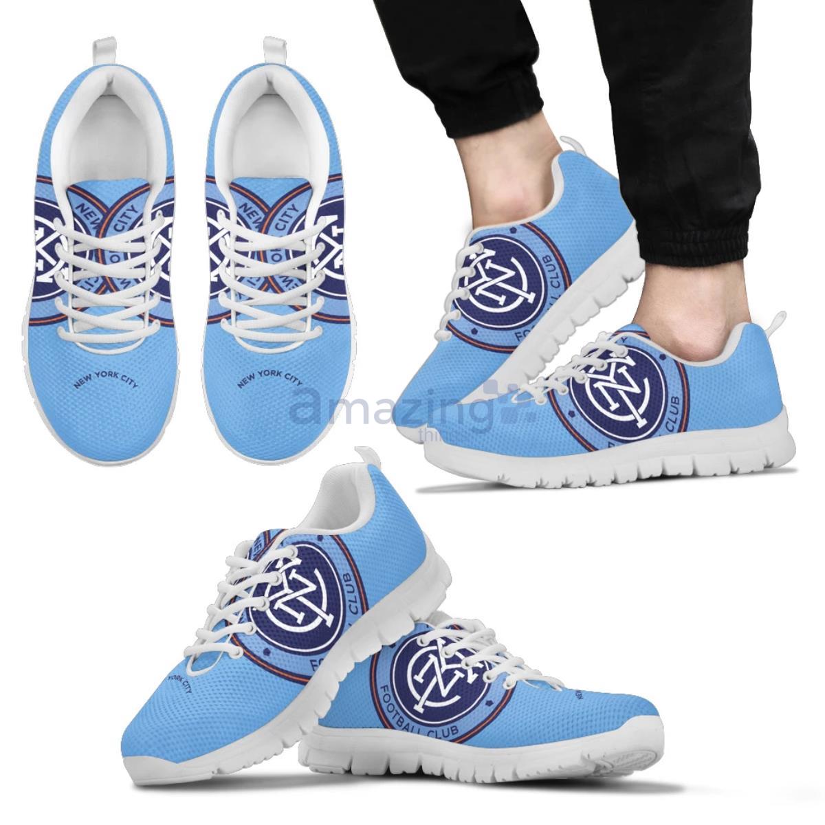 New York City FC Casual Sneakers For Sport Fans image New York City FC Casual Sneakers For Sport Fans Product Photo 2