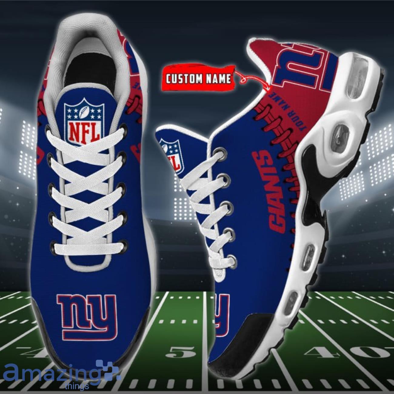 New York Giants NFL Collection Max Soul Shoes Personalized Name Chunky  Sneakers For Men Women - Freedomdesign