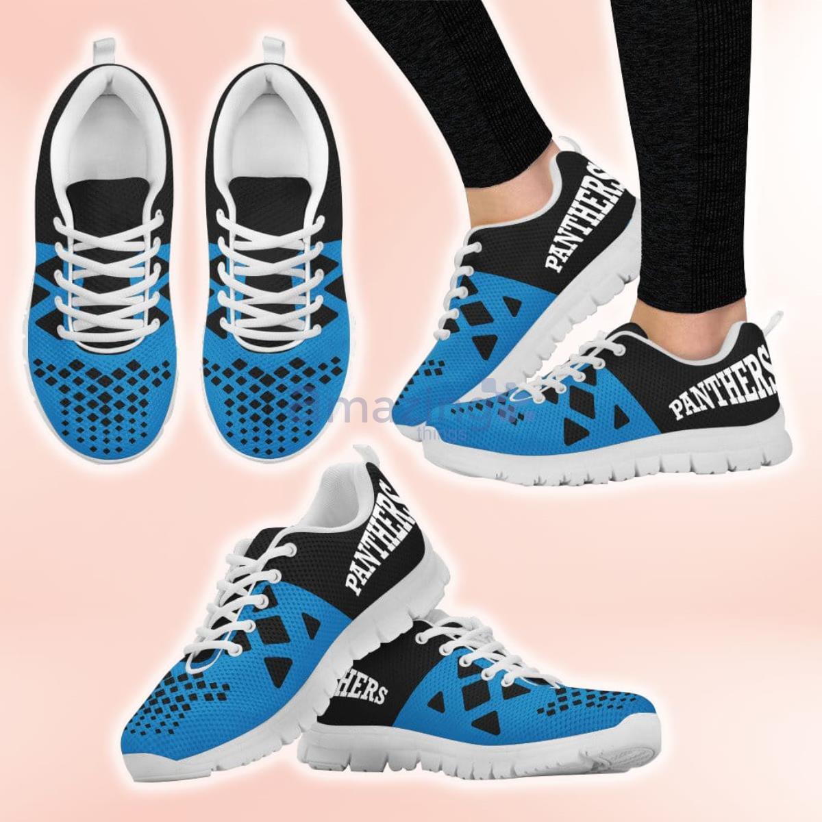NFL Carolina Panthers Casual Sneakers For Sport Fans Product Photo 1