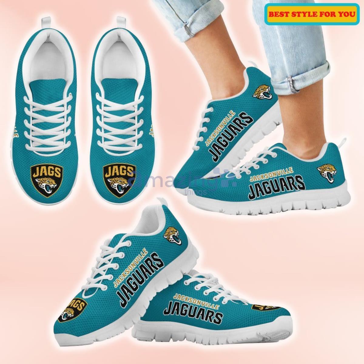 NFL Jacksonville Jaguars Casual Sneakers For Sport Fans Product Photo 1