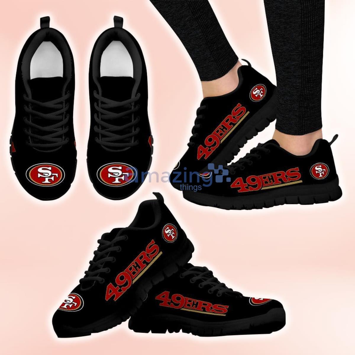 NFL San Francisco 49ers Casual Sneakers For Sport Fans Product Photo 1